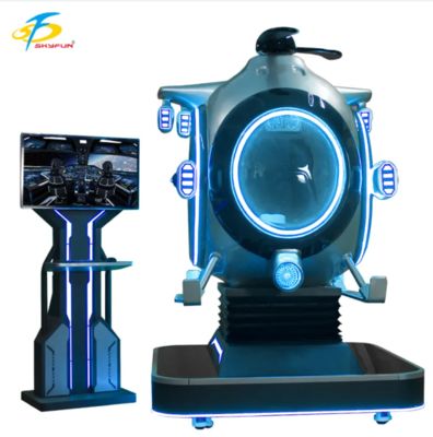 Προσαρμόσιμος Προσομοιωτής Πτήσης VR 9D Ελικοπτέρου | Fun Fighter από SKYFUN – 1 παίκτης, 55+ παιχνίδια, Joystick Thrustmaster, Ακουστικά DPVR, Χρήση σε εμπορικά κέντρα & Arcade