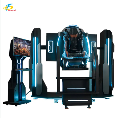 720° VR Διασκέδαση Αντίστροφη Αστέρι Μοναχικός Συμμοραστής Παίκτης   Exclusive 361° περιστροφή, Μεγάλο εύρος κίνησης, Premium κατασκευή, ομαλή Immersive VR Gaming