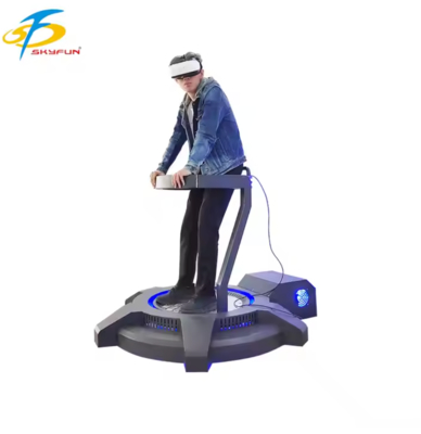 Μηχανή Κούμπωσης VR ️ Σύνθετος προσομοιωτής VR με πλατφόρμα δονήσεων, οθόνη αφής 22 ιντσών, 100+ βίντεο VR