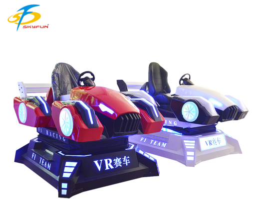 Super Racing VR Car Simulator 9D Motion Driving Experience με περιστροφή 360°, κονσόλα αφής 22 ιντσών, τιμόνι Logitech και γυαλιά VR Deepoon