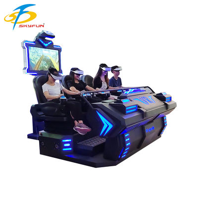 9D VR 4 θέσεις κινηματογράφος ️ Πολλαπλό πρόσωπο Immersive VR θέατρο με 100+ ταινίες & 15 διαδραστικά παιχνίδια, Deepoon VR γυαλιά