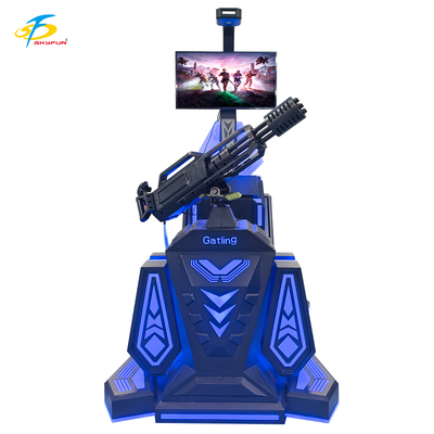 9D VR Gatling Shooting Simulator – Παιχνίδι σκοποβολής HTC Vive VR με οθόνη LCD 42 ιντσών, 5 συναρπαστικά παιχνίδια