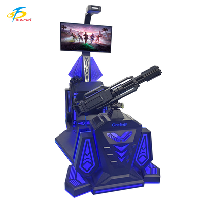 9D VR Gatling Shooting Simulator – Παιχνίδι σκοποβολής HTC Vive VR με οθόνη LCD 42 ιντσών, 5 συναρπαστικά παιχνίδια