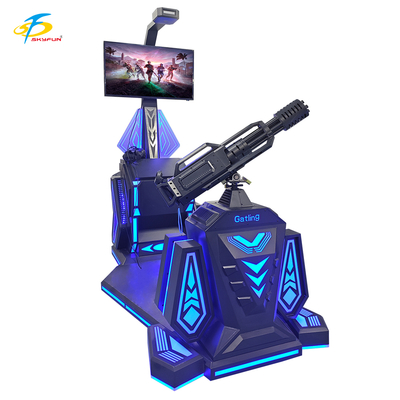9D VR Gatling Shooting Simulator – Παιχνίδι σκοποβολής HTC Vive VR με οθόνη LCD 42 ιντσών, 5 συναρπαστικά παιχνίδια
