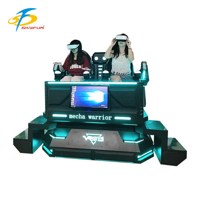 9D VR Mecha Warrior Simulator – Διπλό κάθισμα VR Cinema με Δυναμική Κίνηση, Ειδικά Εφέ και Εμβυθιστική Μάχη για VR Arcade & Κέντρα Παιχνιδιών