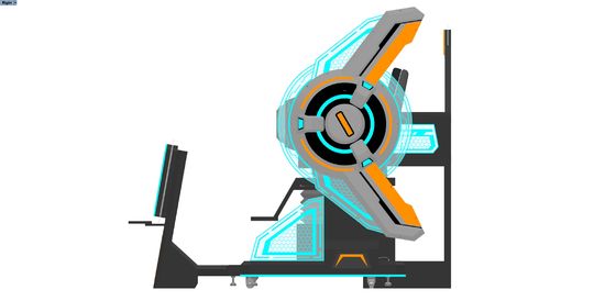 FUN Cinema 4 Seat VR Cinema Simulator | Πολυπαίκτης 9D VR Motion Ride με μεγάλη μπροστινή οθόνη, σχεδιασμό συγκόλλησης, γυαλιά DPVR & δυναμικά ειδικά εφέ – Κατασκευαστής SKYFUN