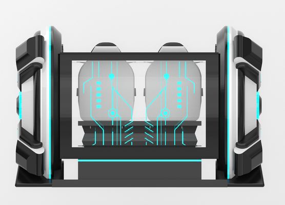 Εξομοιωτής VR Cinema Fun Time Machine 2 θέσεων | Κίνηση με στρόφαλο, Σχεδιασμός από fiberglass, Διθέσιος για γονείς-παιδιά ή ζευγάρια, 56 παιχνίδια, DPVR E3-S & Οθόνη αφής 44 ιντσών – Κατασκευαστής SKYFUN
