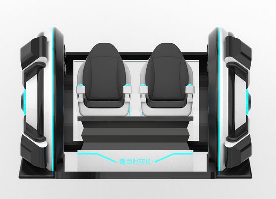 Εξομοιωτής VR Cinema Fun Time Machine 2 θέσεων | Κίνηση με στρόφαλο, Σχεδιασμός από fiberglass, Διθέσιος για γονείς-παιδιά ή ζευγάρια, 56 παιχνίδια, DPVR E3-S & Οθόνη αφής 44 ιντσών – Κατασκευαστής SKYFUN