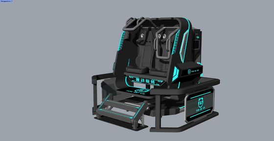 Διασκεδαστικός περιστρεφόμενος αστέρας 2 θέσεις VR προσομοιωτής. 360° άπειρη περιστροφή, συμπαγές σχεδιασμό, 20 παιχνίδια με ειδικά εφέ, DPVR E3S γυαλιά & 32 ιντσών οθόνη    SKYFUN κατασκευαστής