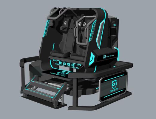 Διασκεδαστικός περιστρεφόμενος αστέρας 2 θέσεις VR προσομοιωτής. 360° άπειρη περιστροφή, συμπαγές σχεδιασμό, 20 παιχνίδια με ειδικά εφέ, DPVR E3S γυαλιά & 32 ιντσών οθόνη    SKYFUN κατασκευαστής