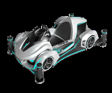 FUN 4 DOF Racing Car Simulator∙ 4 άξονες κίνηση, Ultra-Large Curved LCD, Logitech G29 τιμόνι, 5 παιχνίδια, 42 ιντσών οθόνη