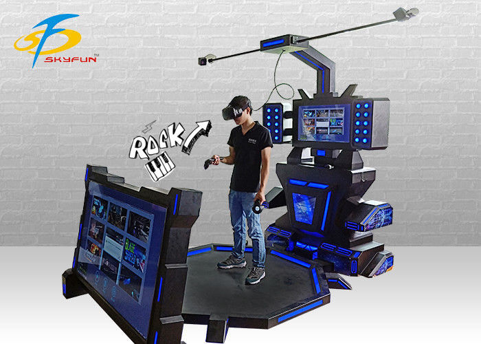Mixed Reality Music And Dance Machine With 65 Inch LCD Display  Loudspeaker 55 Pcs Games