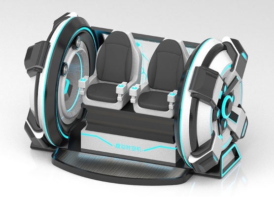 Εξομοιωτής VR Cinema Fun Time Machine 2 θέσεων | Κίνηση με στρόφαλο, Σχεδιασμός από fiberglass, Διθέσιος για γονείς-παιδιά ή ζευγάρια, 56 παιχνίδια, DPVR E3-S & Οθόνη αφής 44 ιντσών – Κατασκευαστής SKYFUN