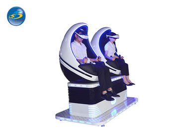 Καυτή πώληση 2 μηχανή παιχνιδιών αυγών εικονικής πραγματικότητας καθισμάτων 9D για το λούνα παρκ