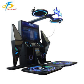 Κτυπήστε Saber τον προσομοιωτή παιχνιδιών 9D VR Arcade με την επίδειξη οθόνης αφής 2 παικτών